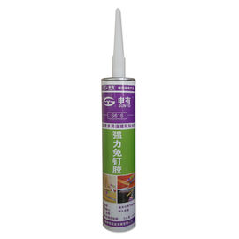 Acetic Clear Glass Interior Silicone Sealant Leak Sealer For Metal Surface