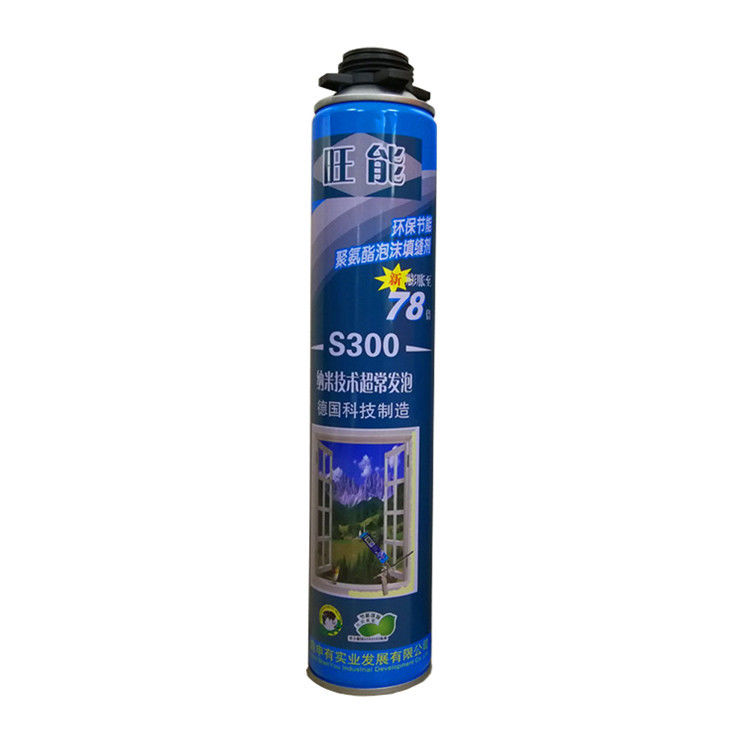 Waterproof Aerosol Canned Expanding Spray Foam Sealant 750ml Volume