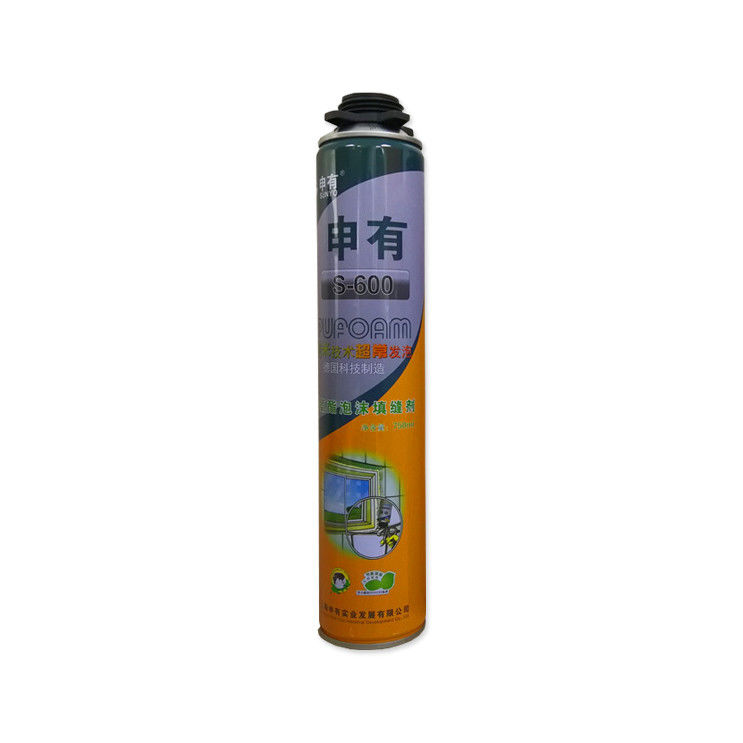 One Component 750ml Fire Rated Polyurethane Foam For Thermal Insulation